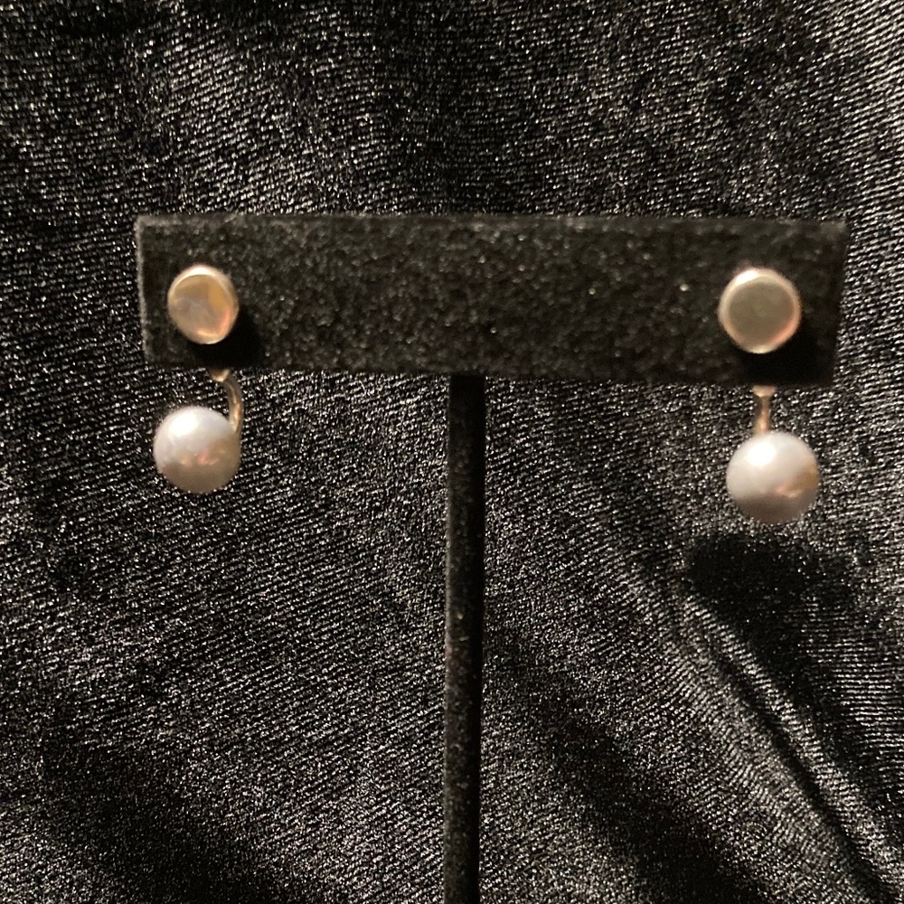 Silver earrings - 2 different pairs